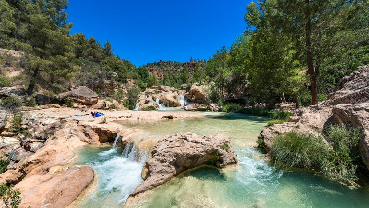 Archivo - Paraje de Las Chorreras, en Enguídanos