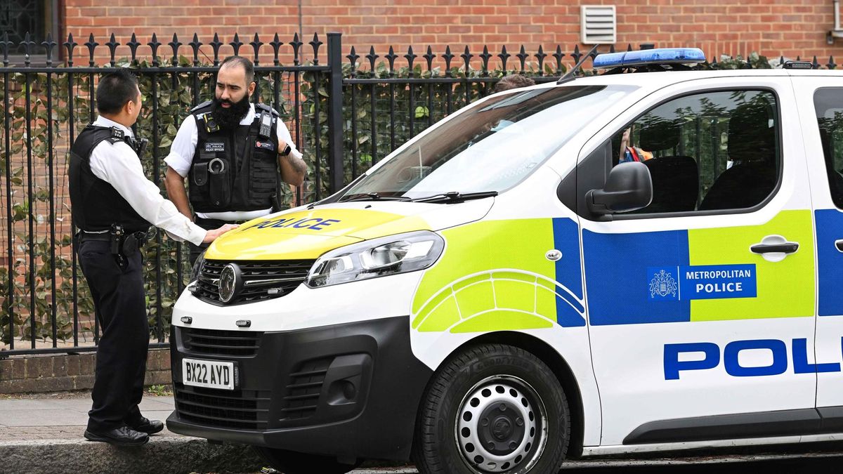 Despliegue policial en Londres