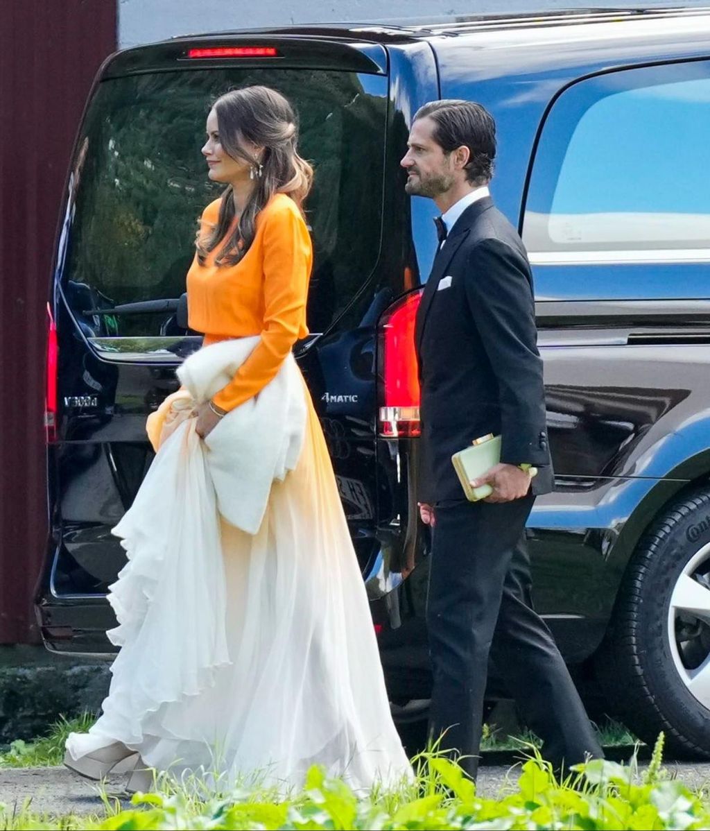 Carlos Felipe y Sofía de Suecia en la boda de Marta Luisa de Noruega