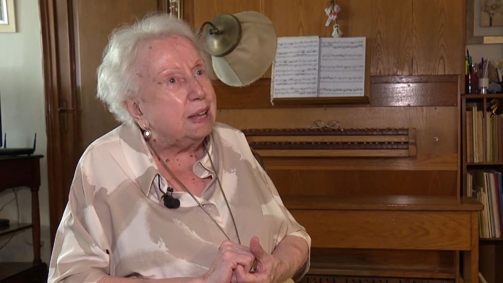 'La gran dama del órgano', la pianista de 98 años que no puede escuchar la música: "Es mi alegría de vivir"