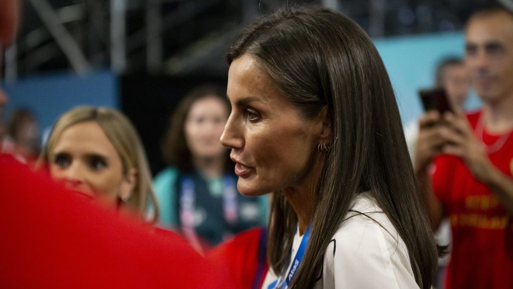 La reina Letizia en los Juegos Paralímpicos de París.