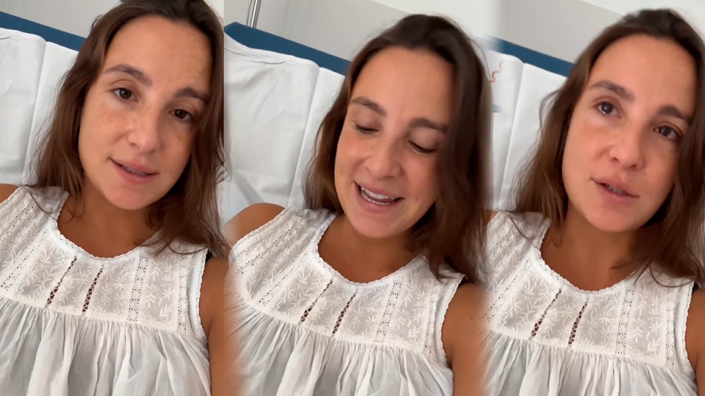 Marta Pombo explica desde el hospital las diferencias que hay entre sus mellizas, María y Candela (Fotomontaje con imágenes de Instagram: @mpombor)