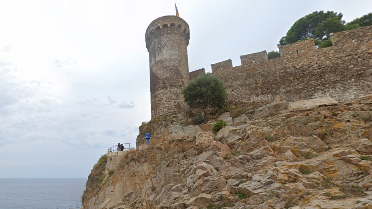 Castillo de Tossa de Mar, en Girona