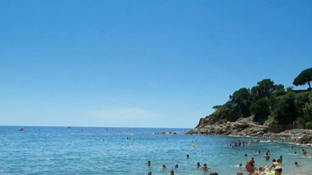 Playa en Cala Bona, en Mallorca