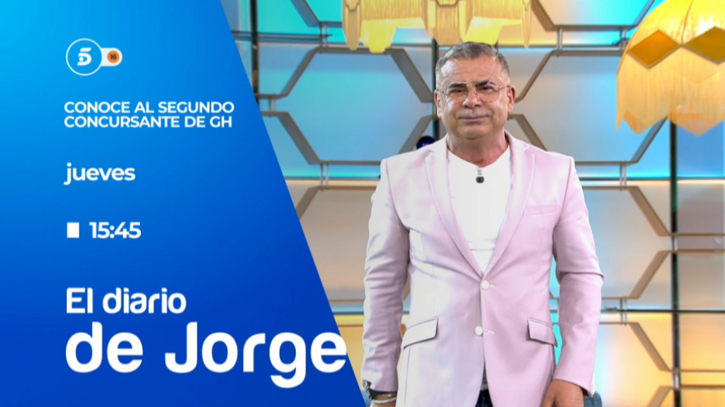 ¡Conoce al segundo concursante de 'Gran Hermano'!: el jueves a las 15.45 horas en 'El diario de Jorge', en Telecinco