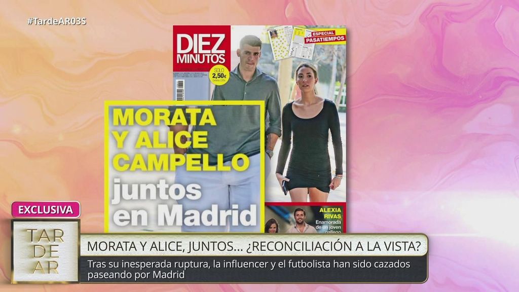 Exclusiva | Morata y Alice Campello, juntos en Madrid: ¿hay reconciliación a la vista?