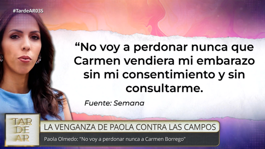 Exclusiva | Paola Olmedo arremete contra la familia Campos: “Hay cosas que nunca voy a perdonar”