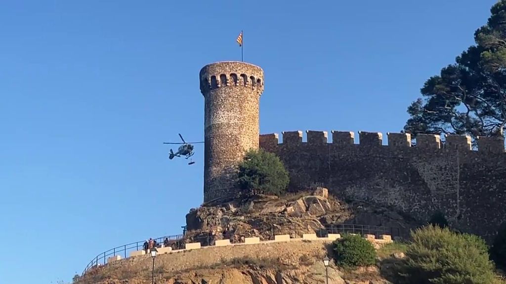 La caída mortal que sufrió una mujer en el castillo de Tossa de Mar