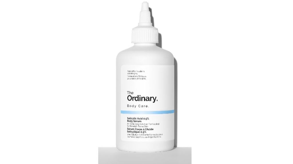 Salicylic Acid 0.5% Body Serum, de The Ordinary (20€ en Sephora)