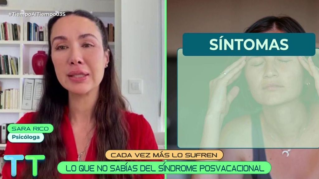 Sara Rico, psicóloga, en 'Tiempo al tiempo'