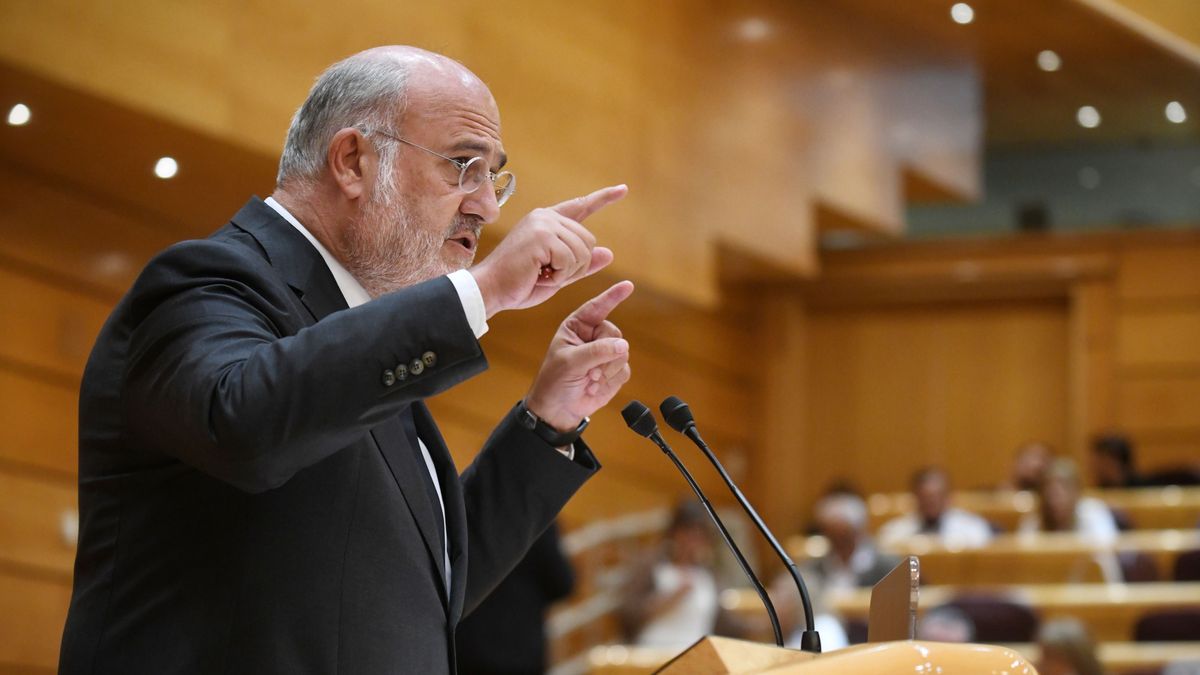 Eduard Pujol, portavoz de Junts en el Senado en una imagen de archivo