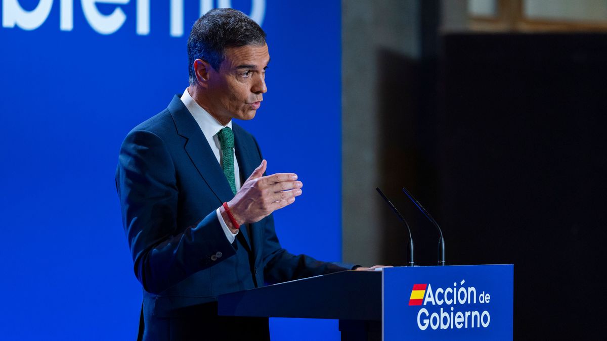 El presidente del Gobierno, Pedro Sánchez