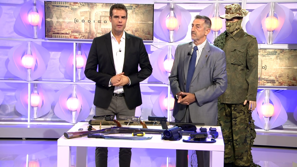 Las armas en el tiroteo de Borja Villacís