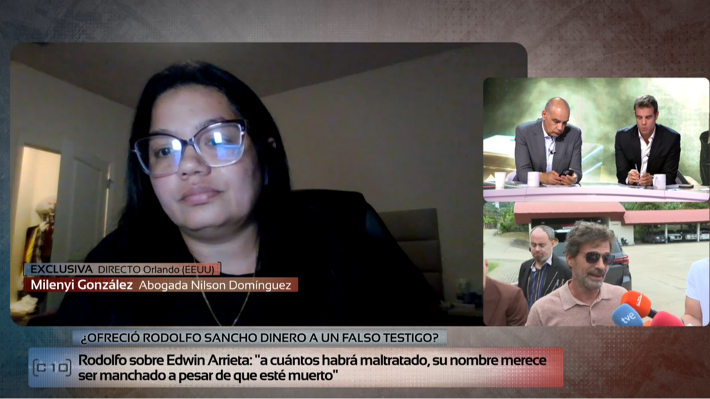 La abogada de Nilson Domínguez, sobre los audios de Rodolfo Sancho: "¿Cómo se llama eso? Un testigo que está siendo comprado"