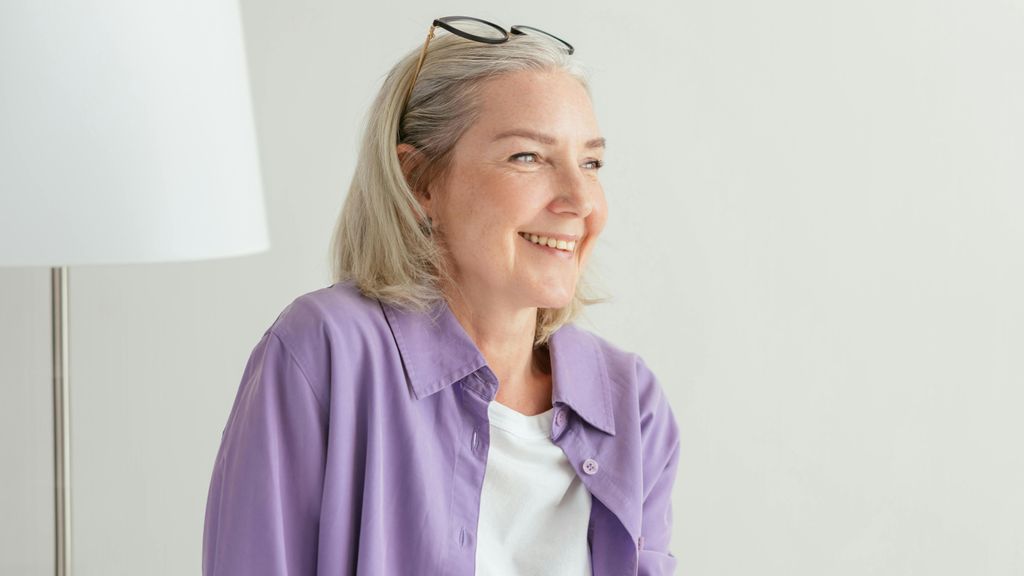 Mujer sonriendo