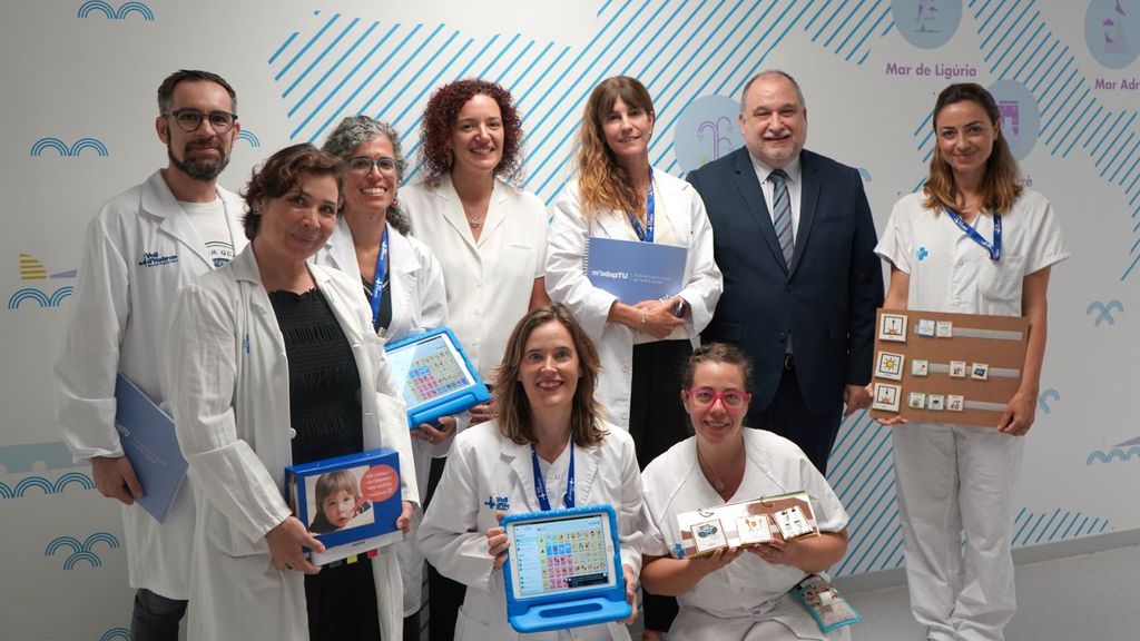 Pictogramas para adaptar el Hospital Vall d'Hebron a personas con autismo