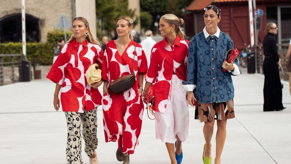 Un grupo de influencers portuguesas en la Semana de la Moda de Copenhague