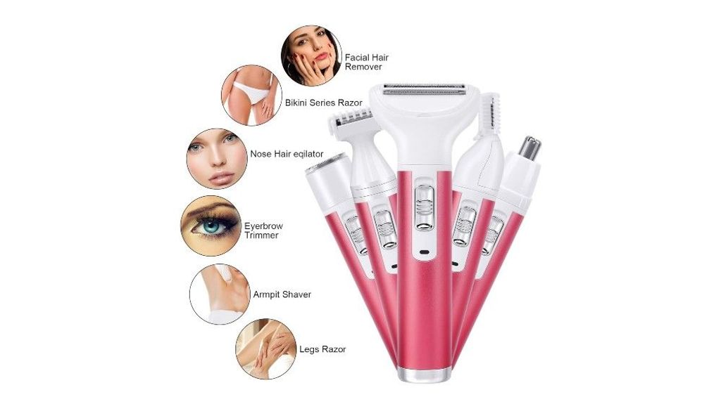 Depiladora facial de ACWOO 5 en 1