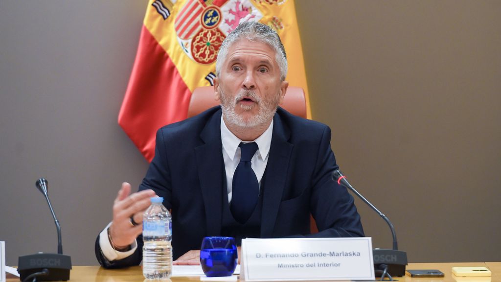 El ministro del Interior, Fernando Grande-Marlaska, presenta el Balance de Siniestralidad Vial correspondiente a este verano