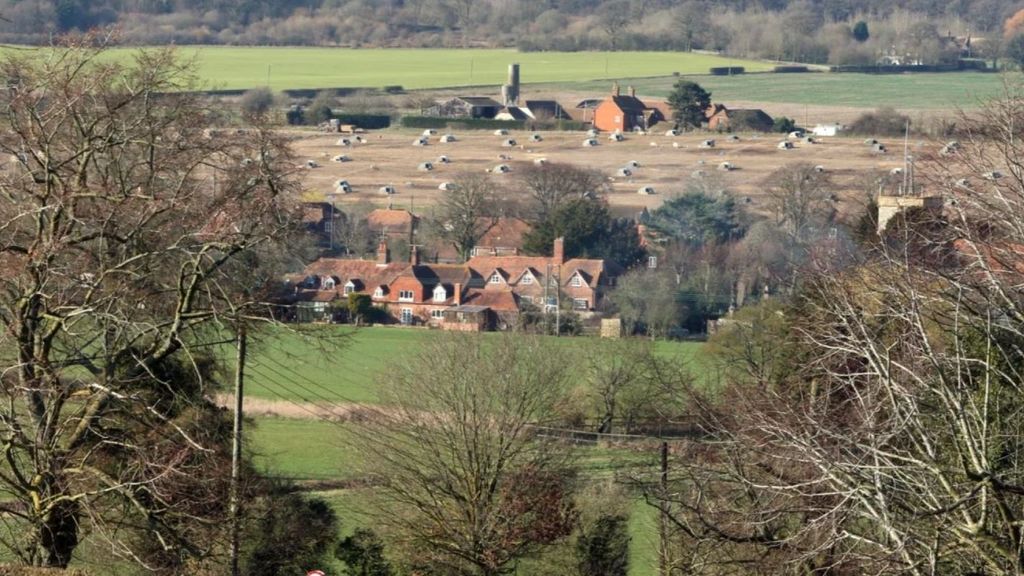 Fachada de la casa de Pippa Middleton en Berkshire