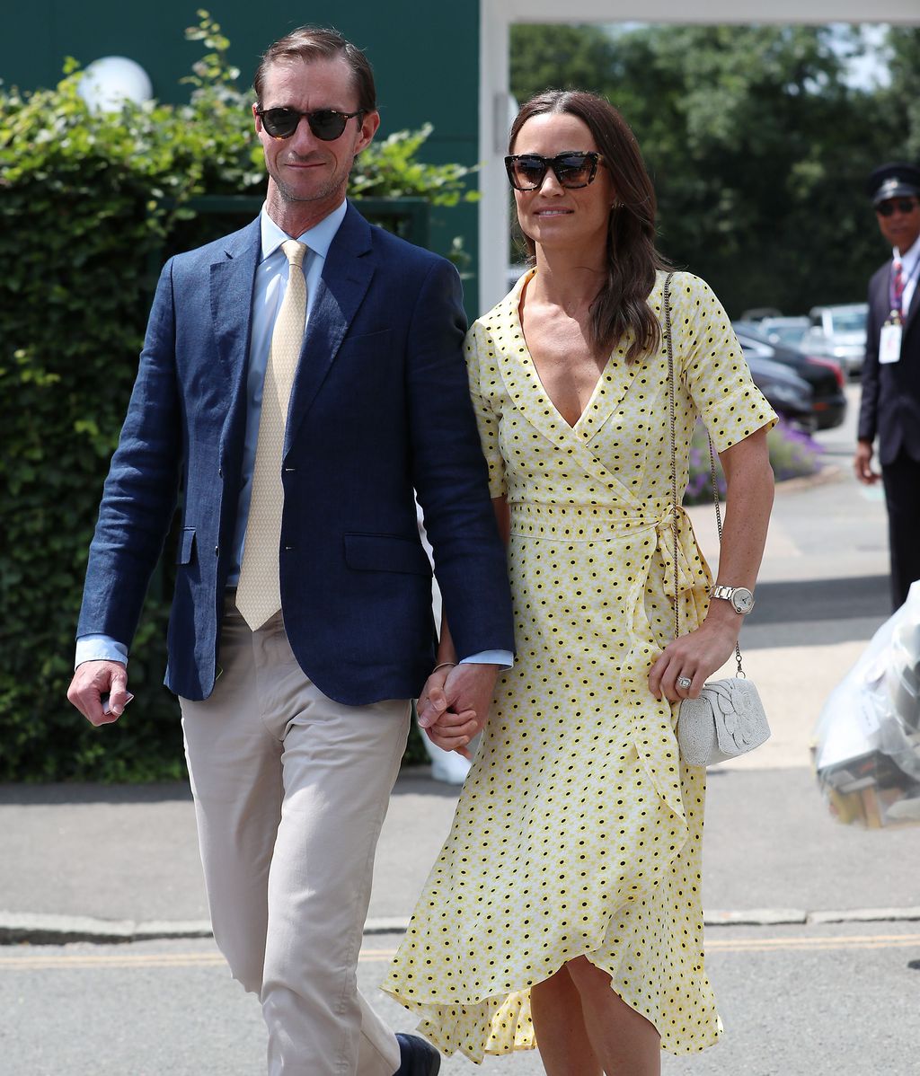 Pippa Middleton junto a su esposo, James Matthews