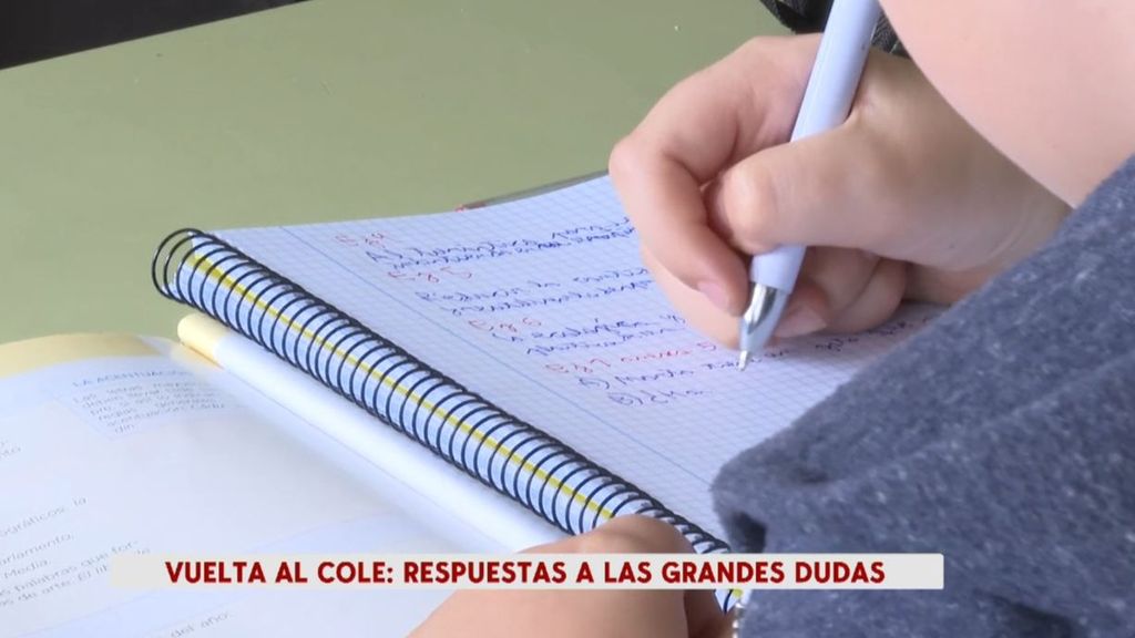 Vuelta al cole: los expertos responden las grandes dudas de padres y alumnos