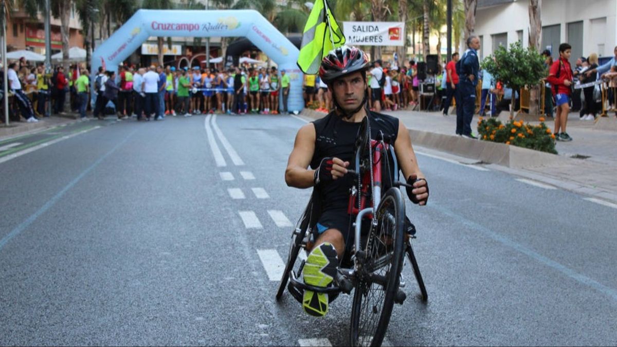 El atleta Omar Ortiz