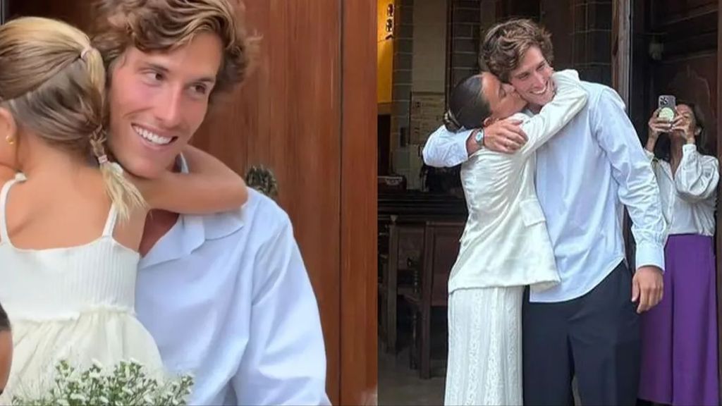 Las imágenes de la boda de Nacho, el hijo de Emilio Aragón, y la influencer Bea Gimeno