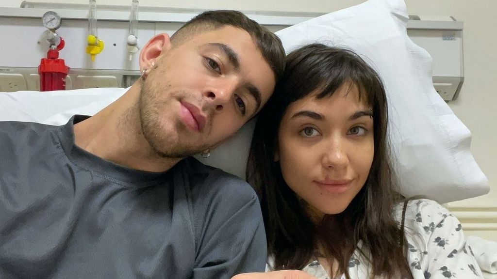 María Becerra y su novio, en una foto de redes sociales