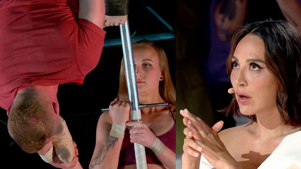 El arriesgado número de Dúo Parshyns estremece al jurado: "Acabo de ver lo imposible hacerse posible" Got Talent Temporada 10 Top Vídeos 6