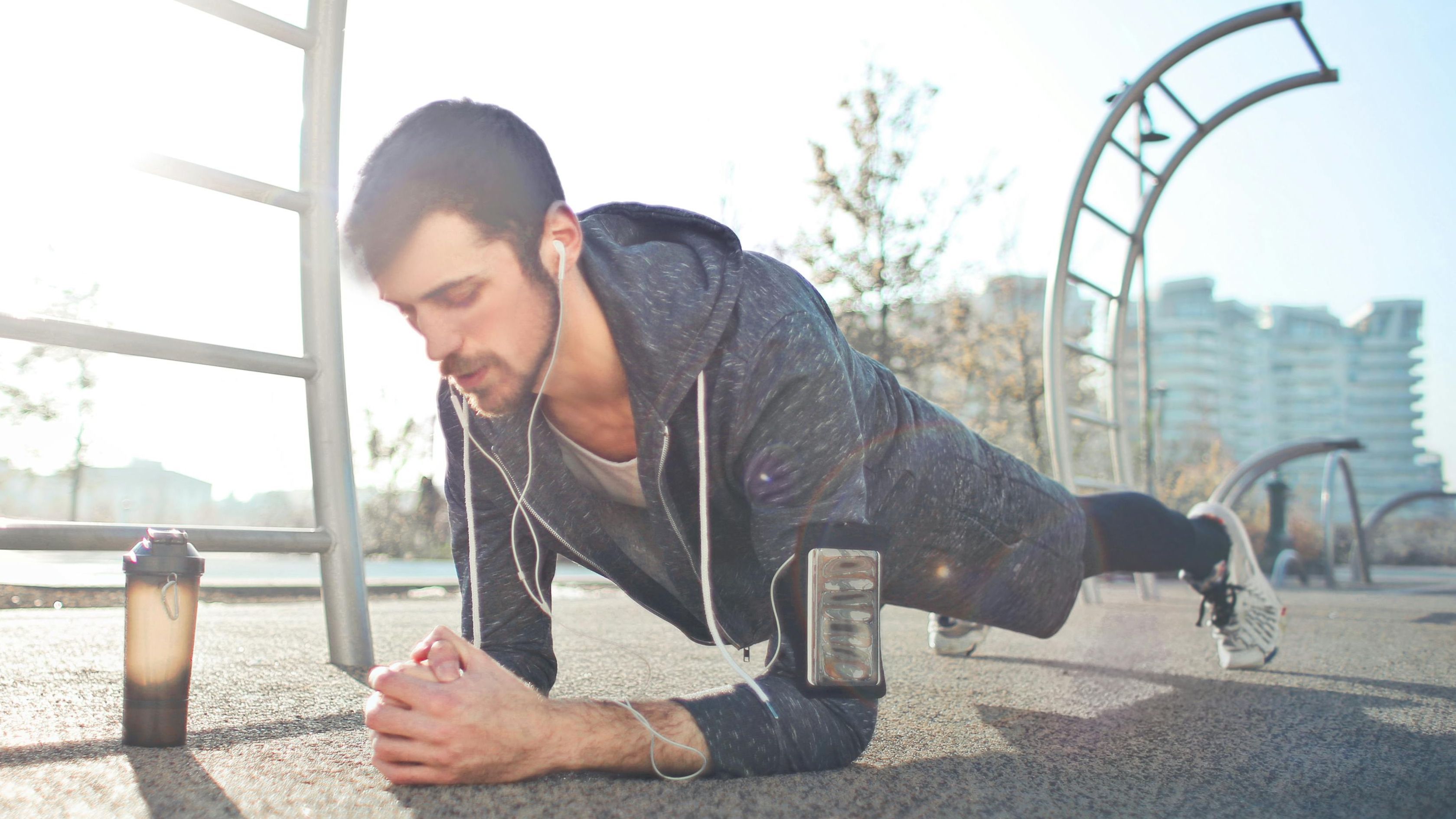 Plancha abdominal. FUENTE: Pexels