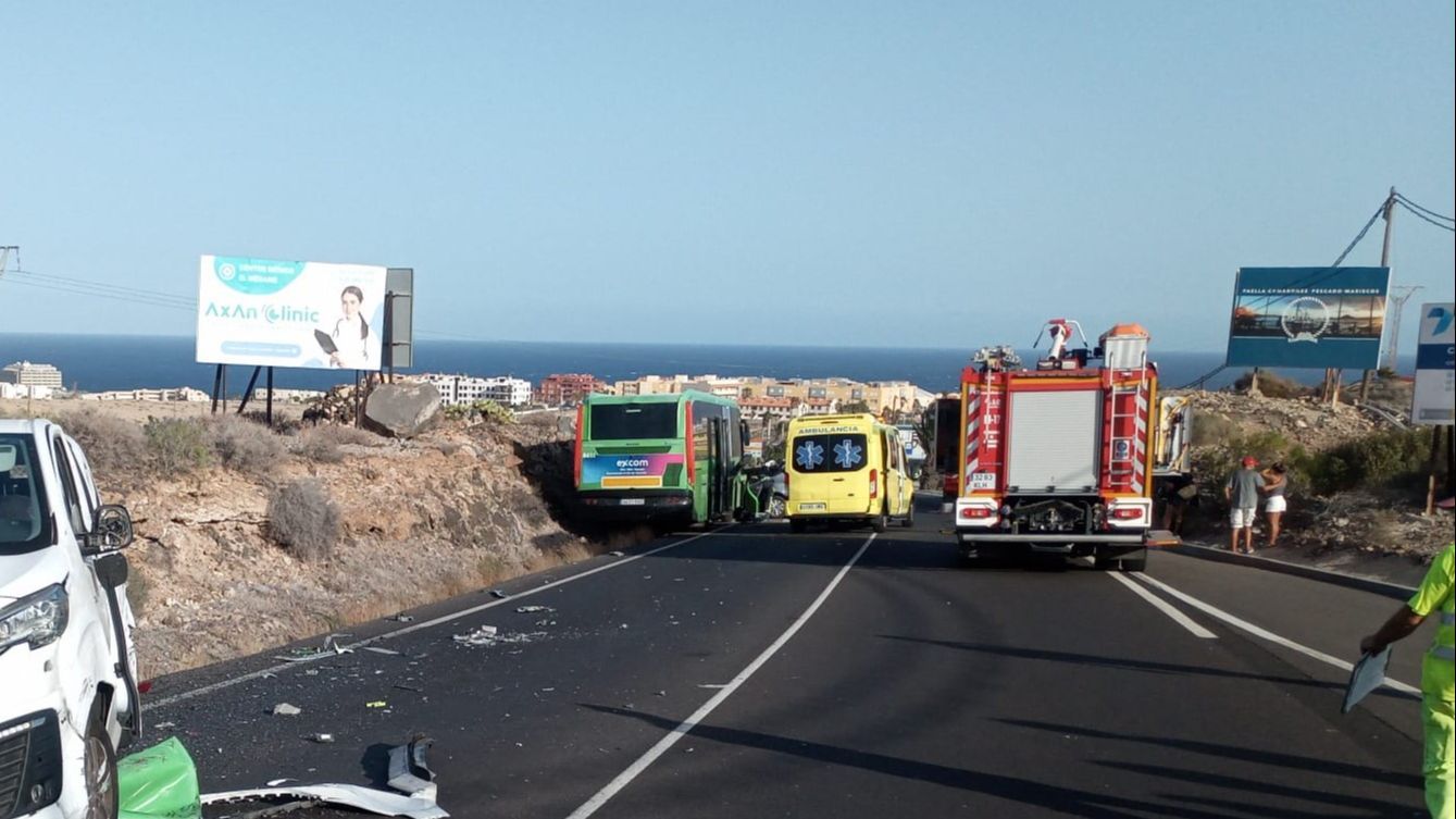 Accidente de tráfico en Tenerife