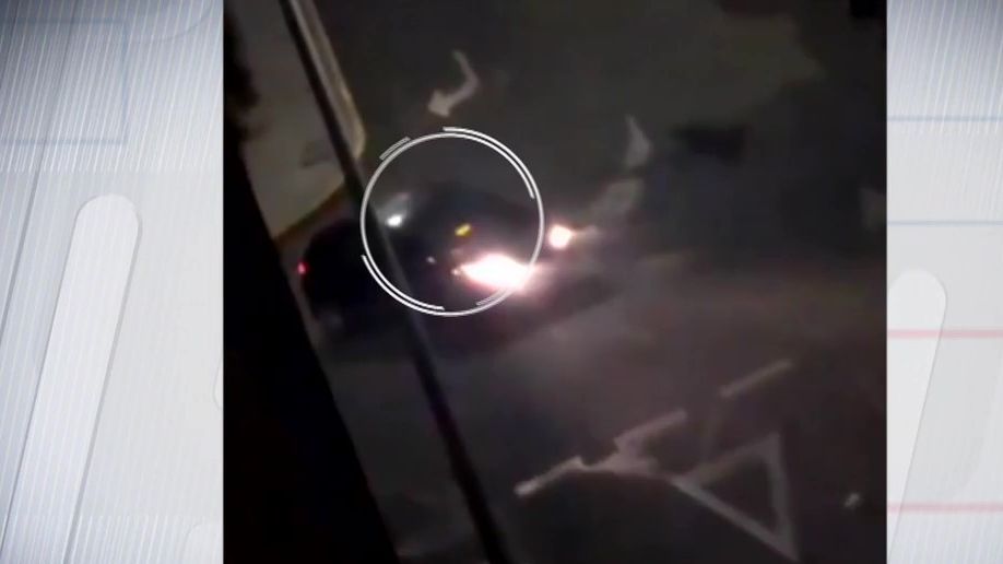 El momento del atropello de la hija a la madre