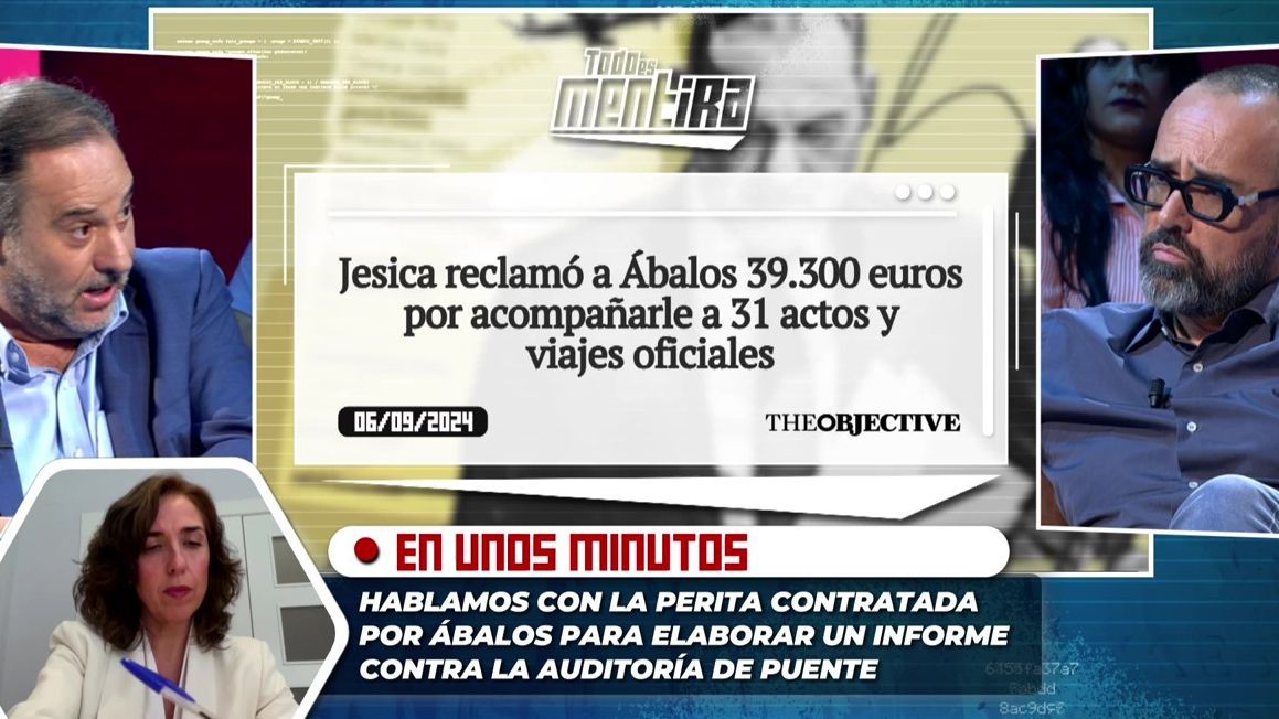 Jésica reclamó a Abalos por acompañarle