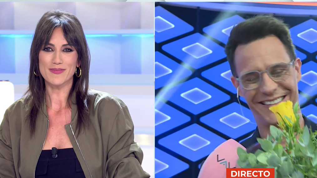 La declaración de amor de Christian Gálvez a Patricia Pardo en directo: "Tengo a la mujer de mi vida al lado. Te amo"
