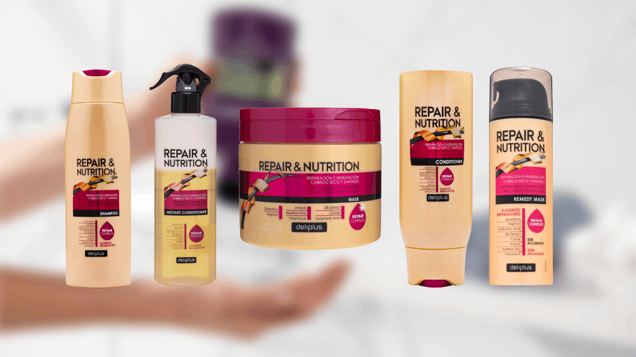 Línea 'Repair & Nutrition', perfecta para cabello seco o dañado
