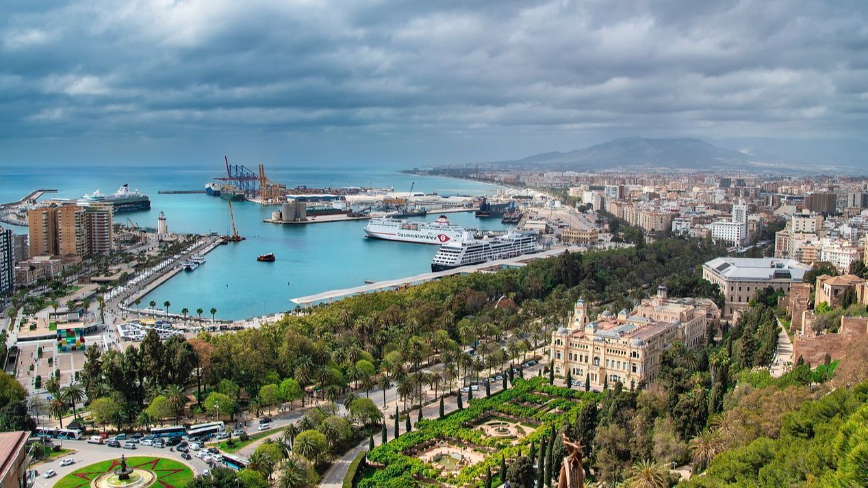 Málaga desde el aire Málaga desde el aire