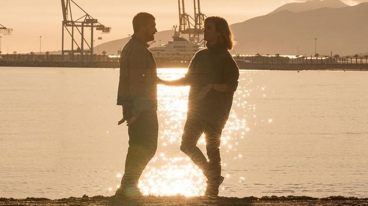 María Casado y Antonio Banderas