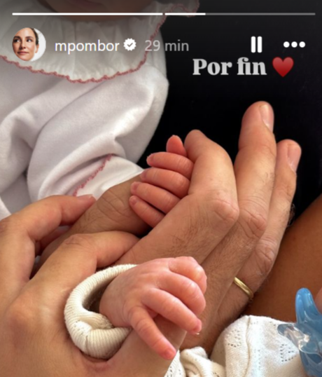 Marta Pombo a través de sus historias de Instagram.