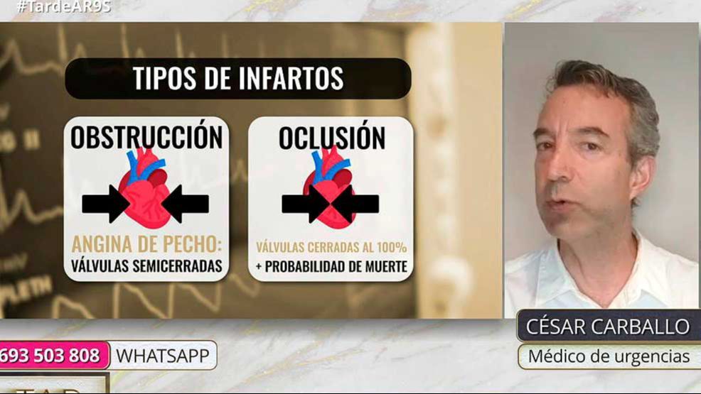 Los síntomas y las causas de un microinfarto como el que ha sufrido Jesulín: "Es un motivo de consulta muy frecuente"