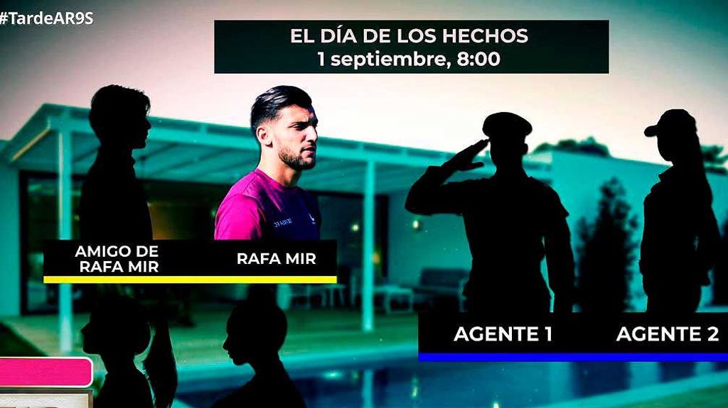 La llamada de Rafa Mir a la amiga de la mujer que le acusa: "¿Me habéis denunciado?"