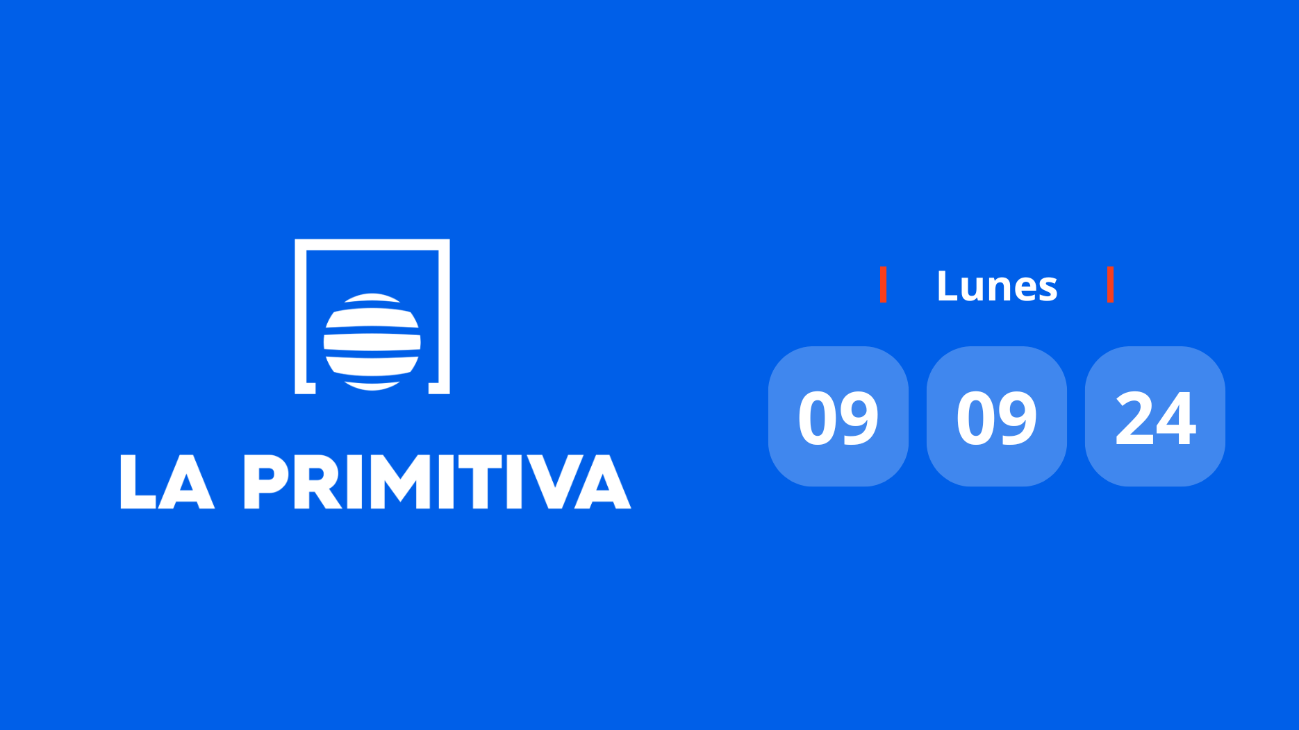 Resultado Primitiva: comprobar número premiado hoy lunes 9 de septiembre de 2024