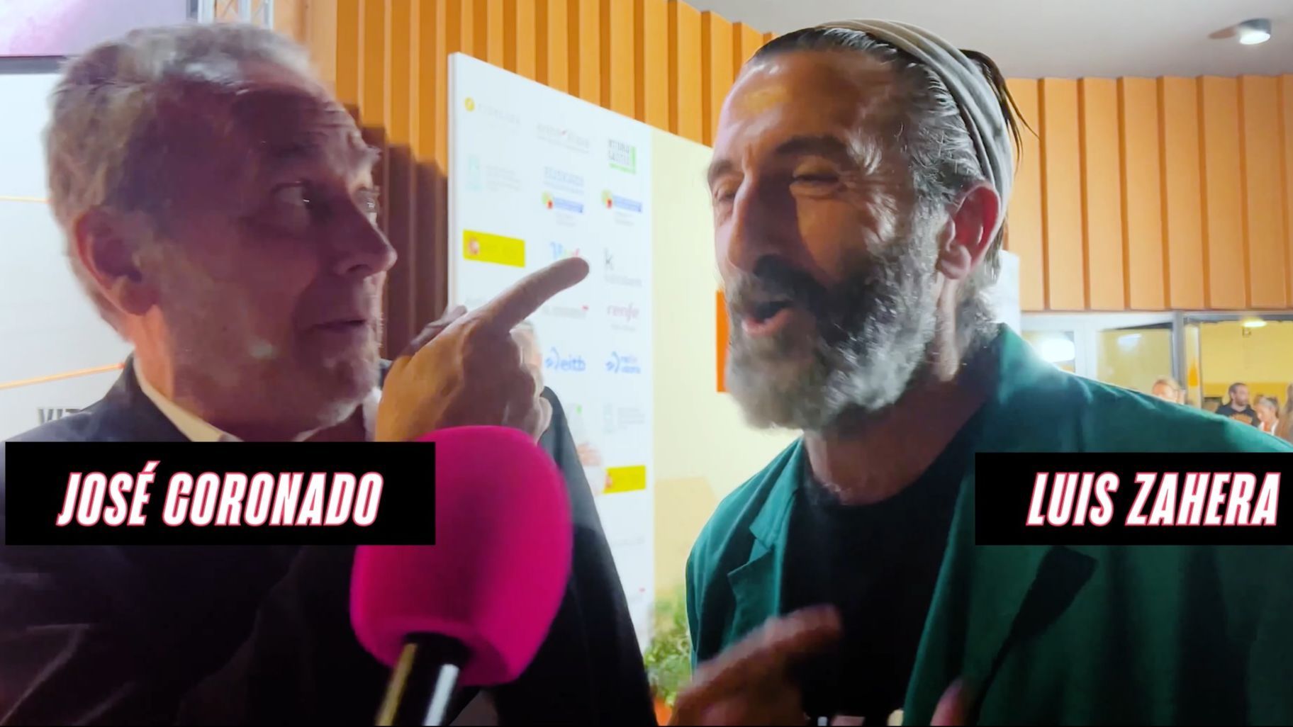 José Coronado y Luis Zahera se pican entre sí Entrevías Exclusivo Web 09/09/2024