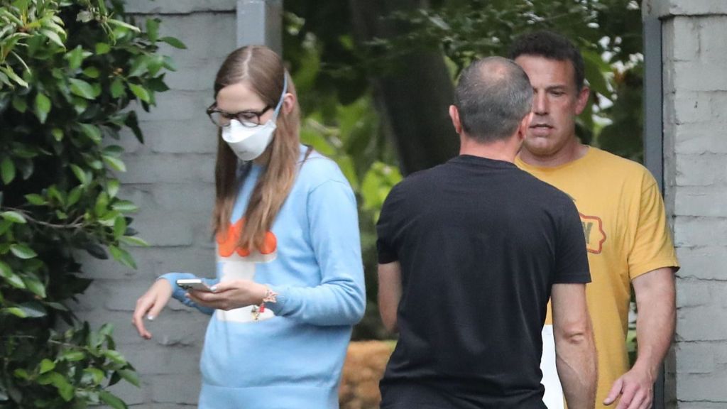 Ben Affleck y su hija, Violet