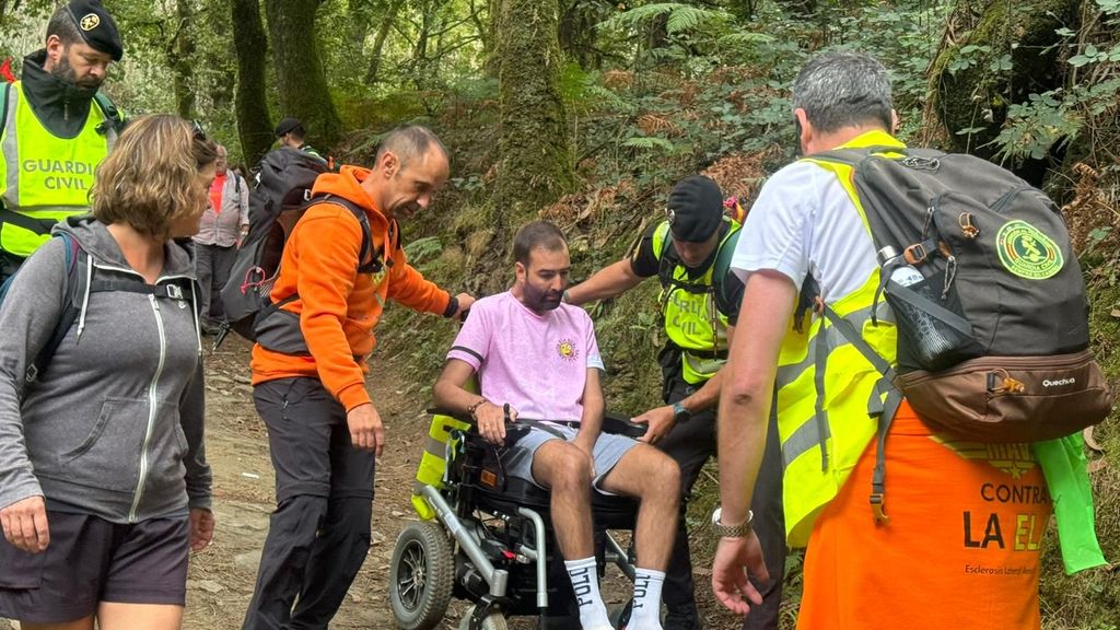 Más de 70 personas hacen el Camino de Santiago para visibilizar la ELA: "Ha merecido la pena"