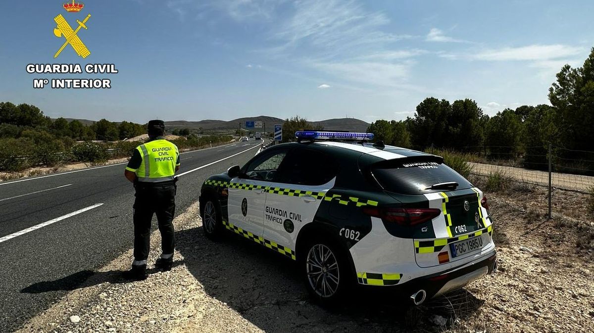 Investigado un conductor por circular ebrio 18 kilómetros en sentido contrario por la A-30 en Albacete