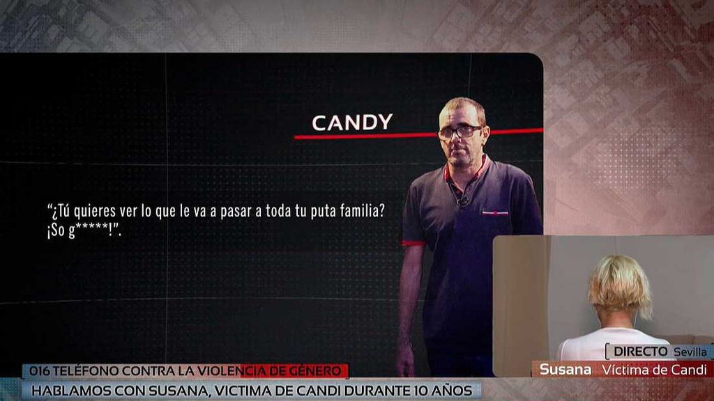 Las amenazas de Candy contra su expareja, Susana