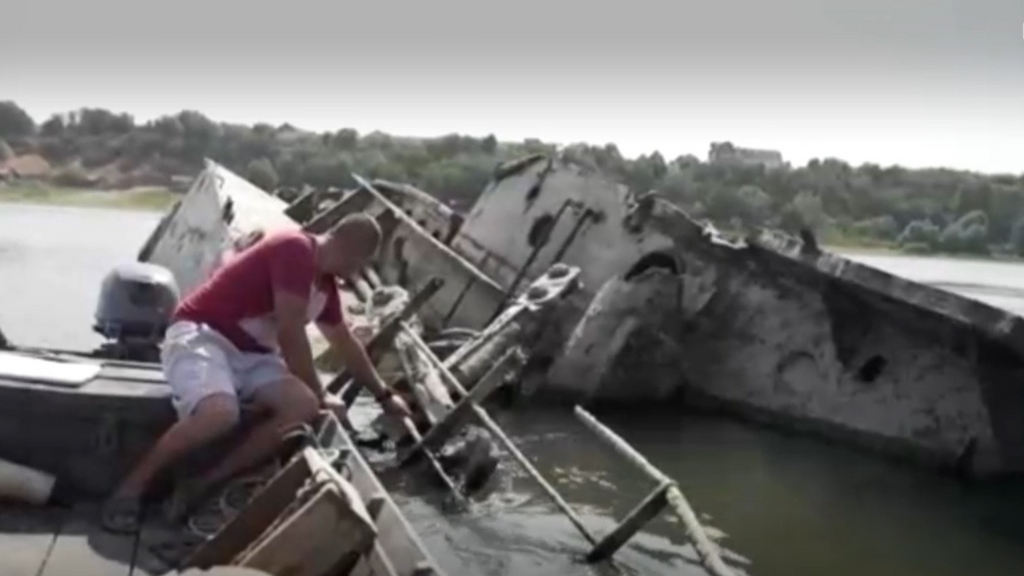 Aparecen cuatro embarcaciones nazis en el río Danubio