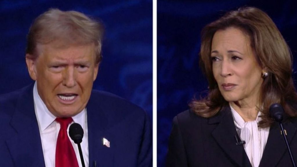 Los momentos más tensos del debate entre Kamala Harris y Donald Trump