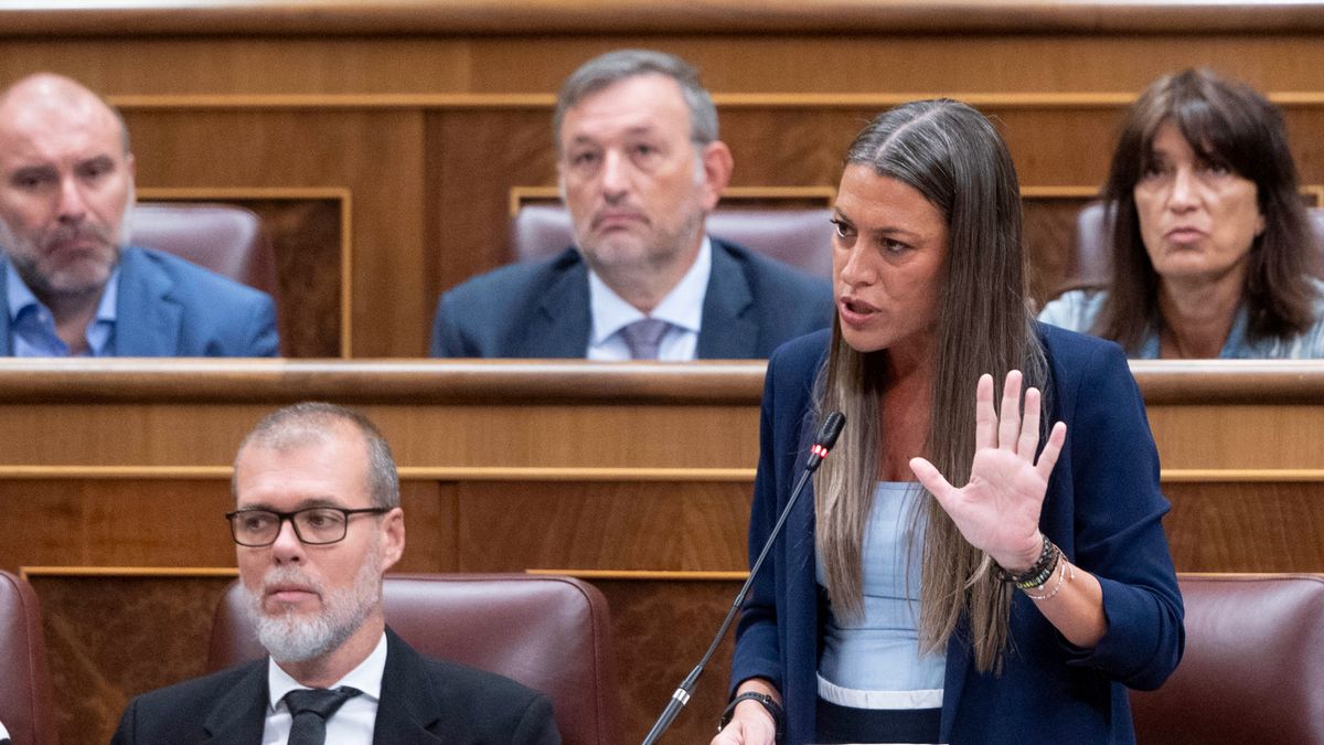 La portavoz de Junts en el Congreso, Miriam Nogueras